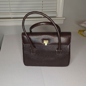 Lambertson TRUEX Sophisticated Dark Brown With Teal Leather Interior